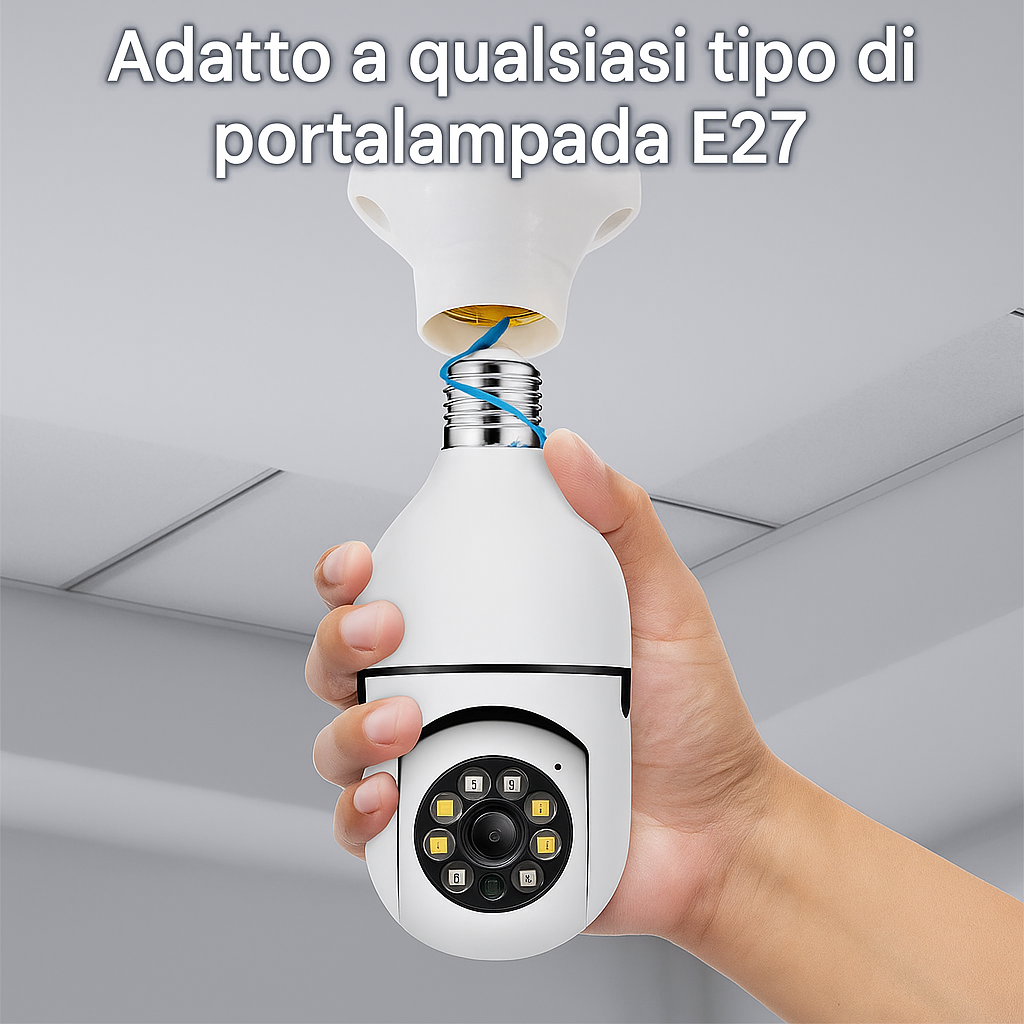 ZenuCam Lampadina™ – Telecamera