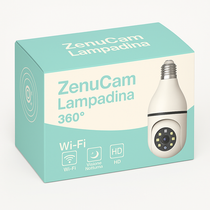 ZenuCam Lampadina™ – Telecamera