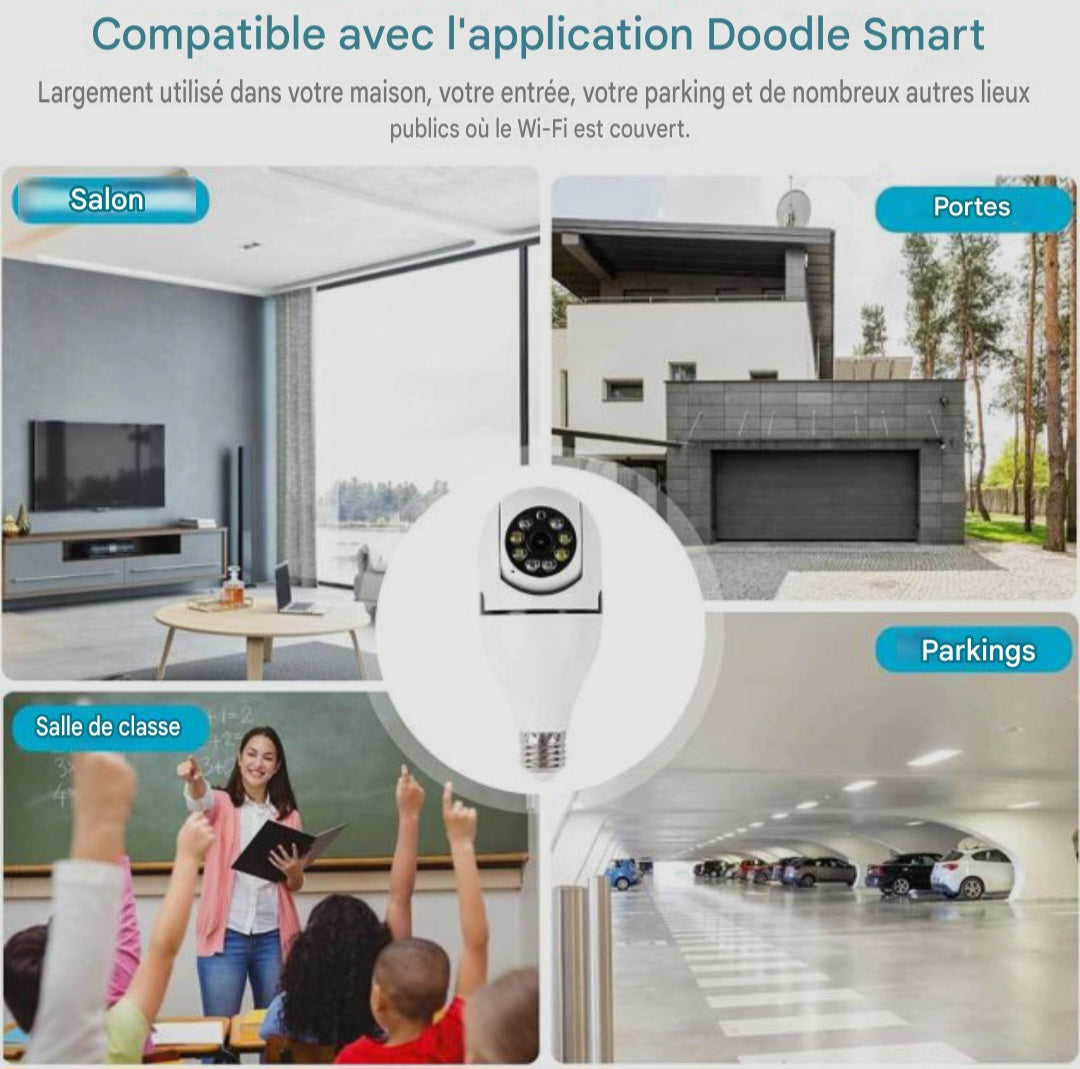 ZENU 360 – Caméra WiFi de Sécurité