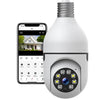 Zenu 360° – La caméra ampoule WiFi avec vision 360°, détection de mouvement et surveillance à distance
